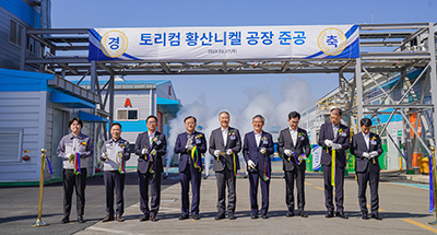 Completed 'Nickel Sulfate' factory